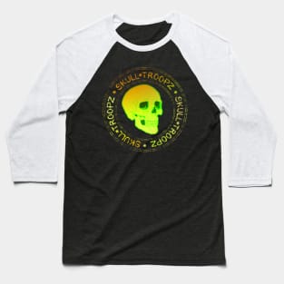 SKULL*TROOPZ - rainbow edition Baseball T-Shirt